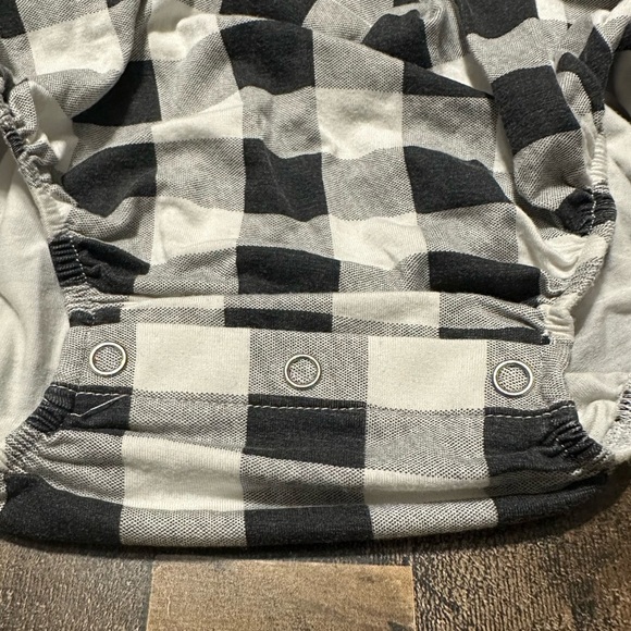 Kate Quinn Buffalo Plaid Bubble Romper - Picture 5 of 5